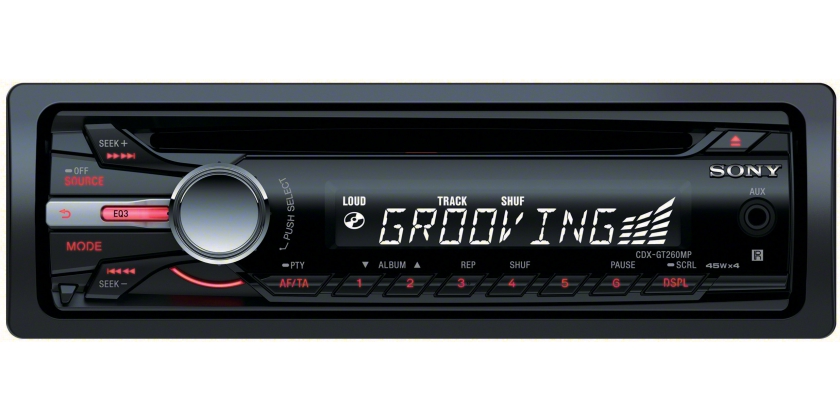 Sony CDX-GT260MP Sony CDX-GT260MP